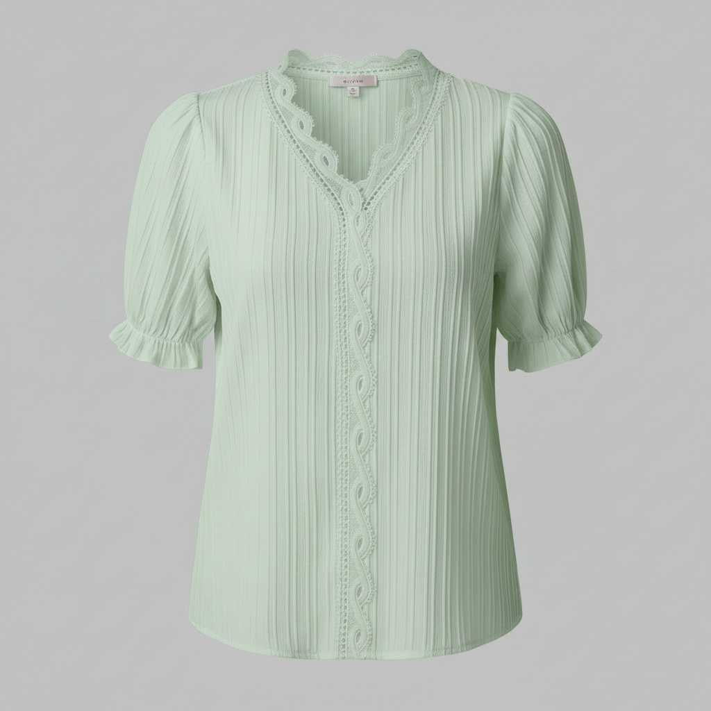 Elegant White Puff Sleeve Blouse | Women's Summer Top