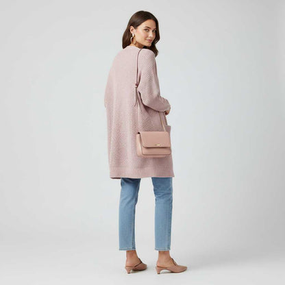 Black Cashmere Cardigan for Women | Elegant Long Layering Piece