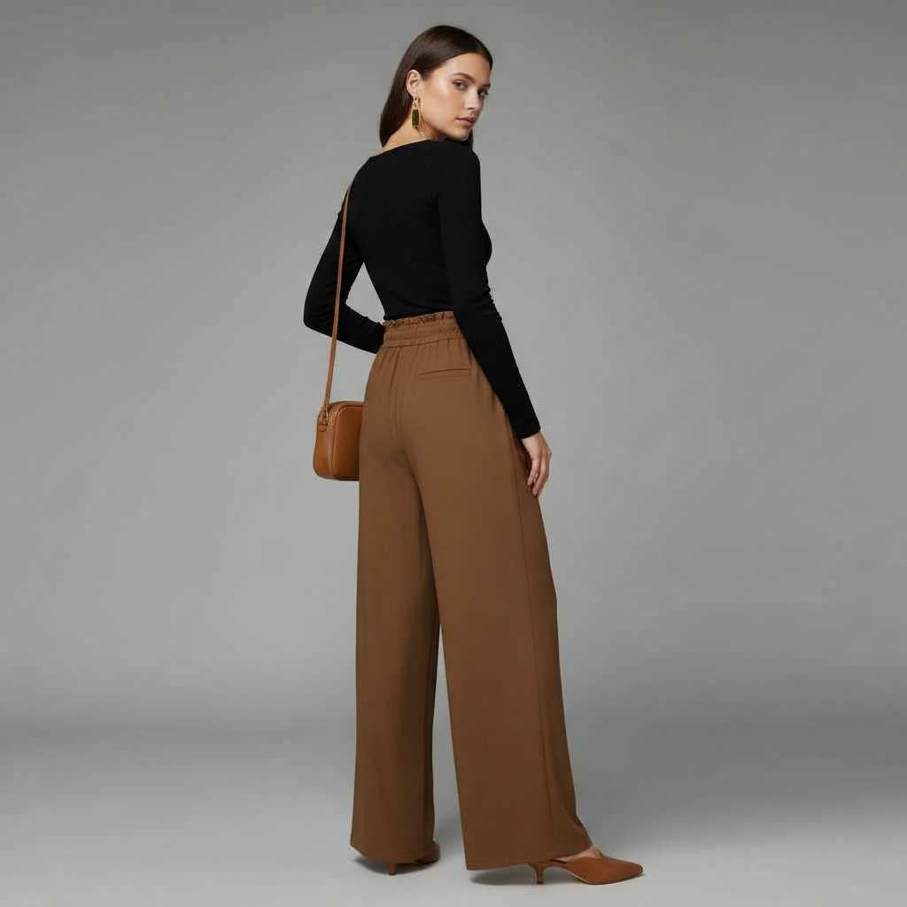 Chic Comfort | Women's Trousers Lightweight Elegant Fit