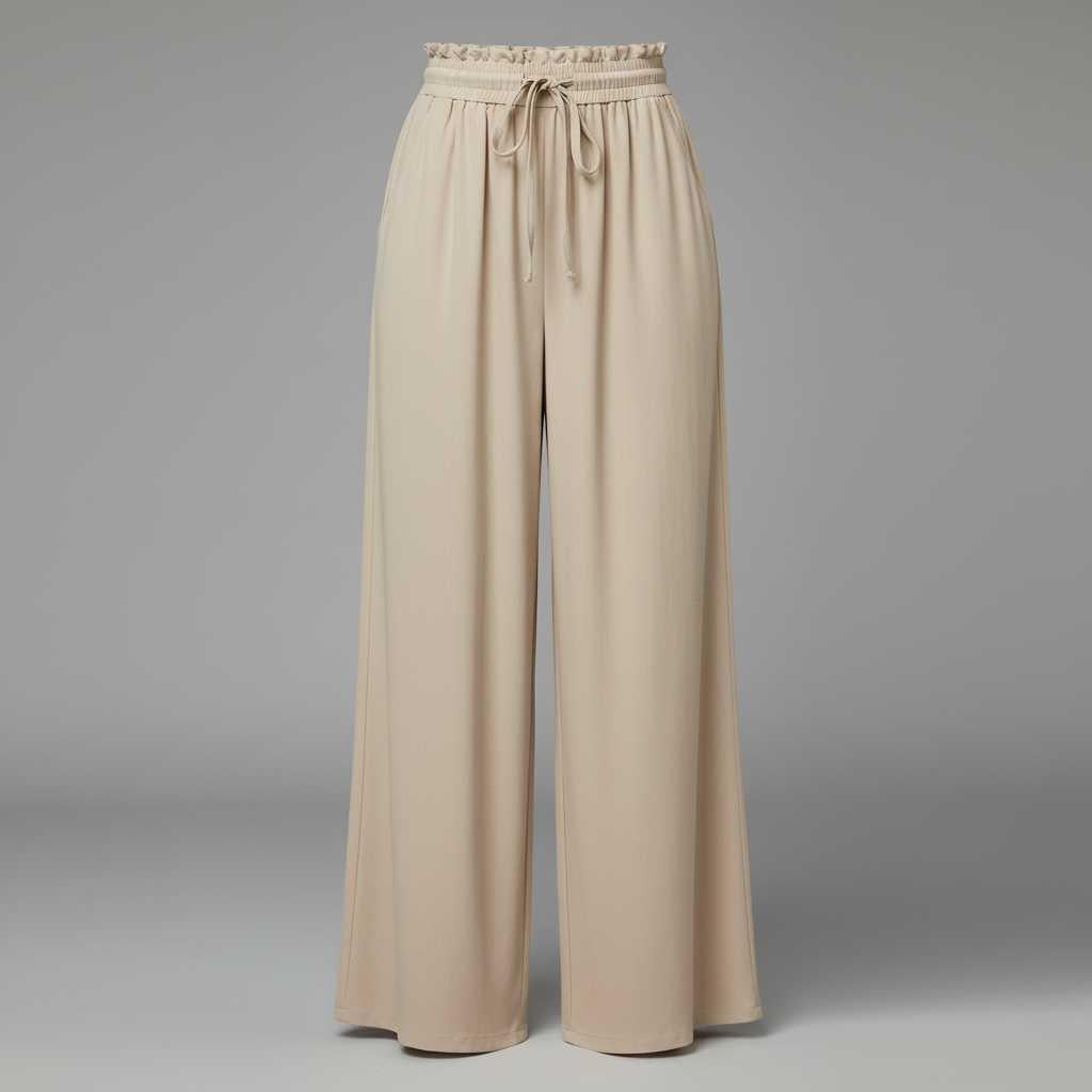 Chic Comfort | Women's Trousers Lightweight Elegant Fit