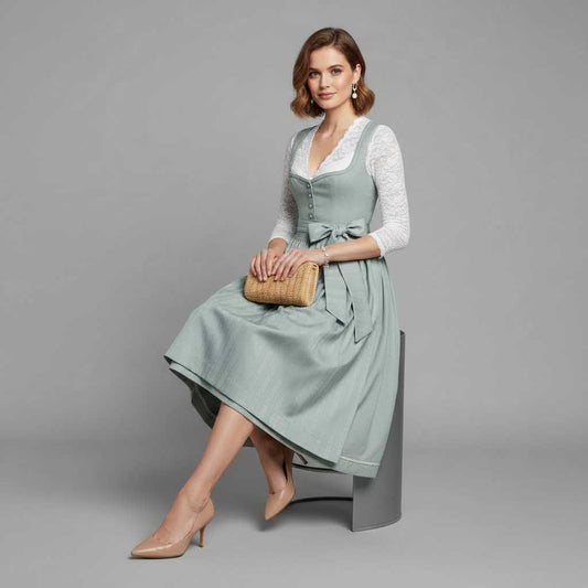 Elegant Dirndl Costume Dress | Women's Dress for Oktoberfest