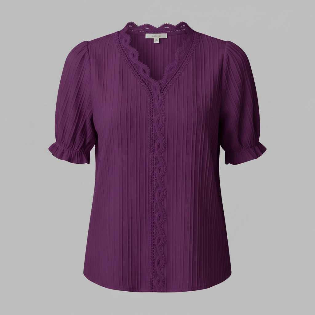Elegant White Puff Sleeve Blouse | Women's Summer Top