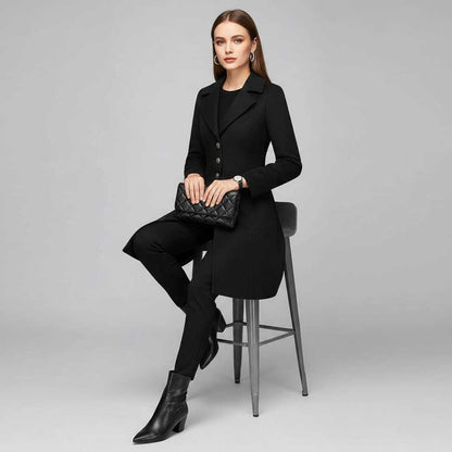 Elegant Wool Coat for Women | Stylish Winter Outerwear