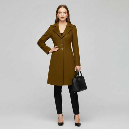 Elegant Wool Coat for Women | Stylish Winter Outerwear