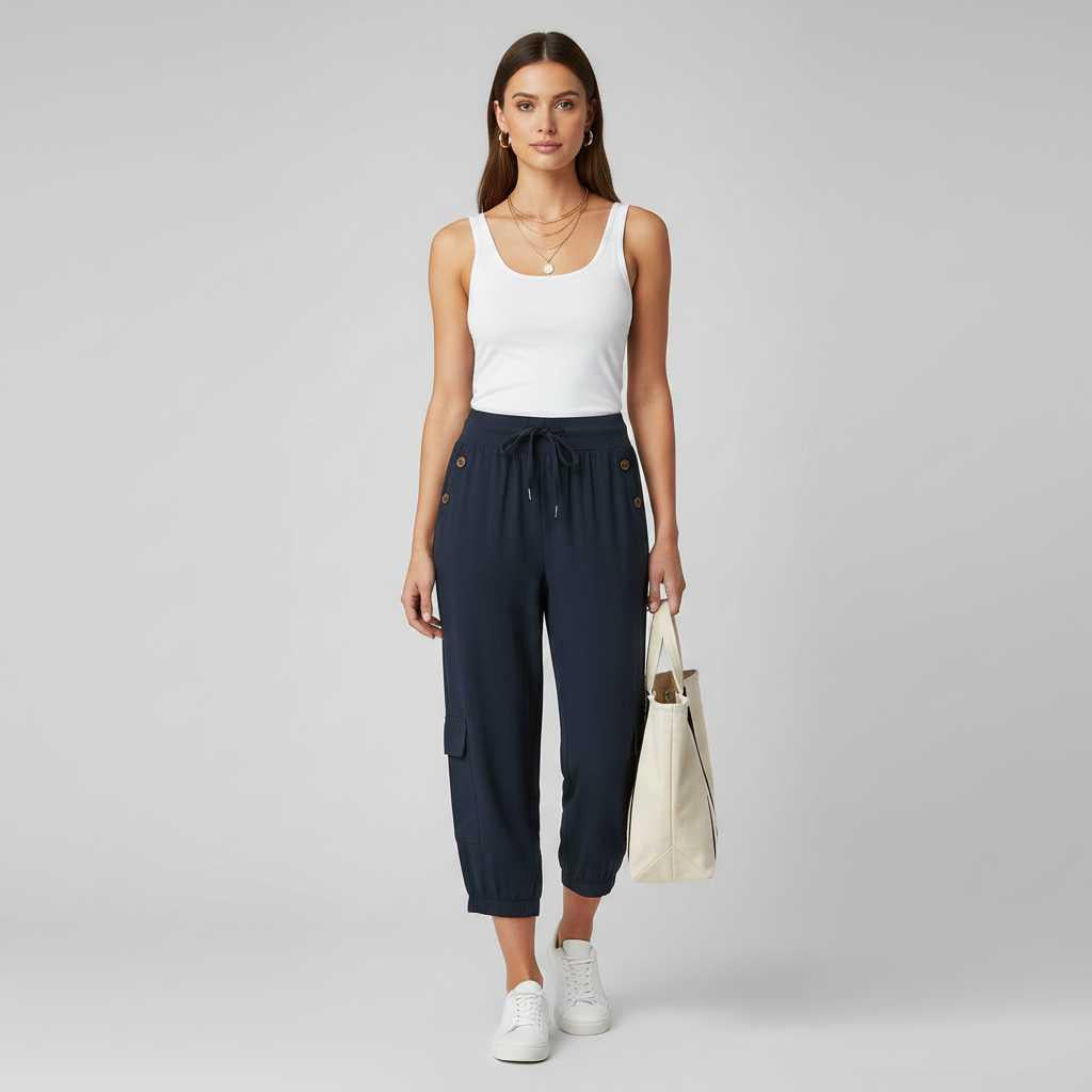 Linen Pants Women | Jana Casual Trousers for Everyday Comfort