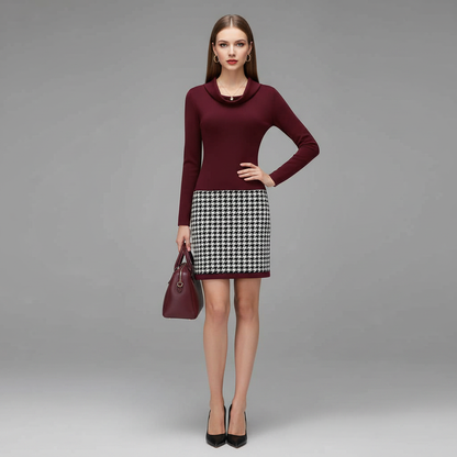 Mara | Elegant Women's Formal Dress with Unique Design
