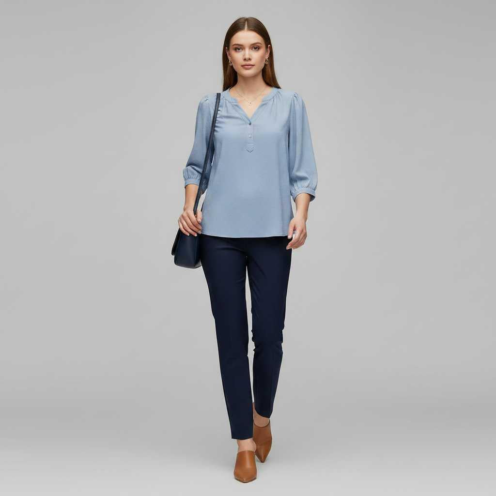 Silk Patchwork Women's Blouse | Stylish Summer Top