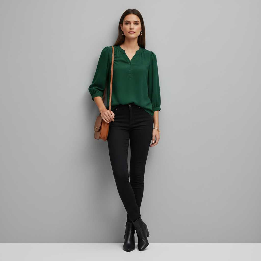 Silk Patchwork Women's Blouse | Stylish Summer Top