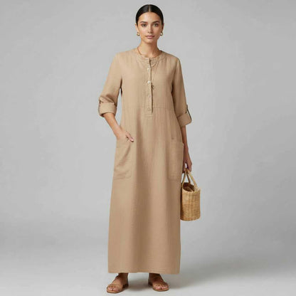 Tina | Women's Plus Size Summer Maxi Dress